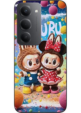 Силіконовий чохол epik для xiaomi redmi 15 labubu друзі