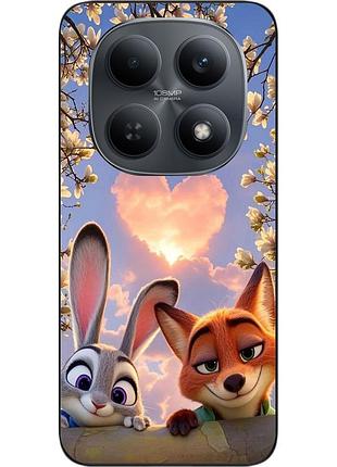 Чохол силіконовий epik для xiaomi redmi note 15 4g / 5g з принтом звірополіс серце весни