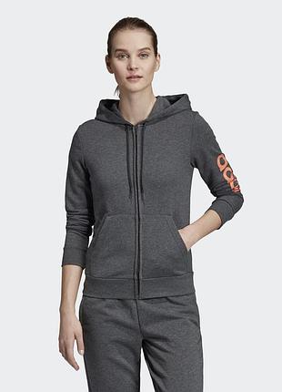 Толстовка жен. adidas essentials linear (арт. ei0660) xs (38-40)