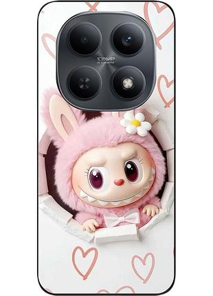 Силіконовий чохол epik для xiaomi redmi note 15 4g / 5g з принтом лабубу любов