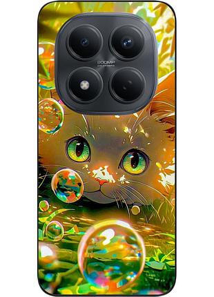 Чохол силіконовий epik для xiaomi redmi note 15 pro 4g з картинкою бульбашки щастя