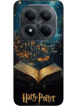 Силиконовый чехол epik для xiaomi redmi note 15 pro+ 5g с изображением замок хогвартс в ночи