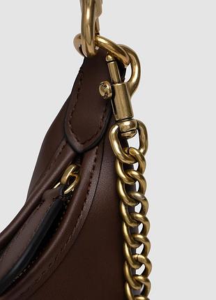 Coach juliet shoulder bag brown smooth leather 🤎 3