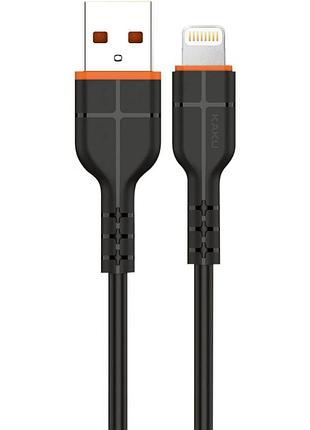 Usb кабель kaku ksc-225 usb - lightning 1m - black