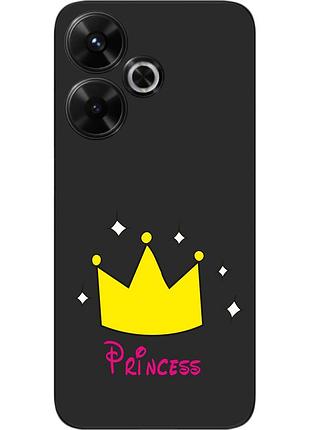 Силиконовый чехол epik для xiaomi poco m6 4g с картинкой принцесса