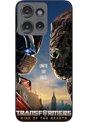 Силіконовий чохол epik для motorola edge 50 з принтом трансформери