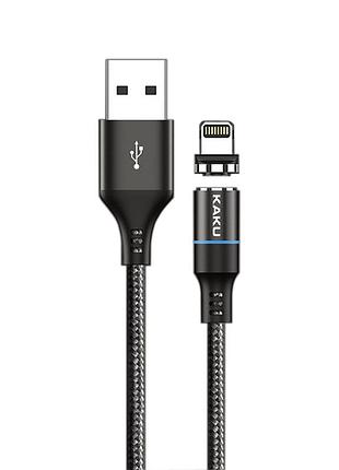 Usb магнитный кабель kaku ksc-194 usb - lightning 1m - black