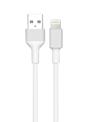 Usb кабель kaku ksc-113 usb - lightning 1m - white