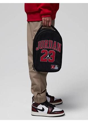 Рюкзак-ланчбокс унісекс air jordan jersey 23 zip black (арт. 9a0837-023)