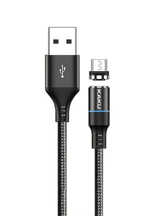 Usb магнитный кабель kaku ksc-194 usb - micro usb 1m - black