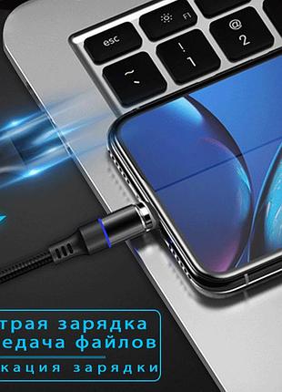 Usb магнитный кабель kaku ksc-194 usb - micro usb 1m - black 2