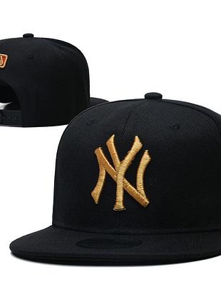 Кепка снепбэк new york yankees snapback черная