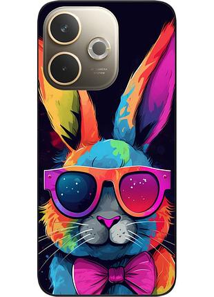 Чохол силіконовий epik для oppo a5 pro з принтом райдужний кролик