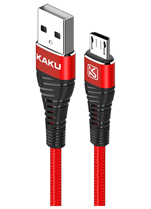 Usb кабель kaku ksc-298 usb - micro usb 1m - red