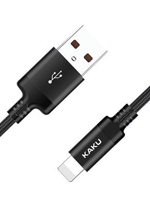 Usb кабель kaku ksc-331 usb - lightning 3m - black