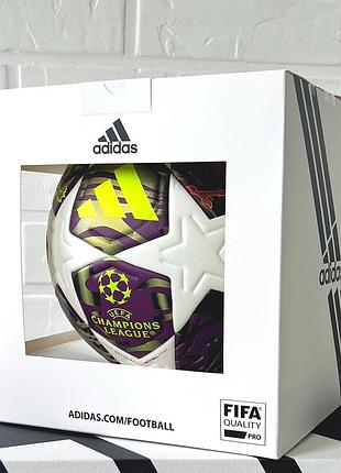 Мяч футбольный в коробке adidas лига чемпионов 26 финал будапешт, футбольный мяч адидас champions league finale 2026 budapest