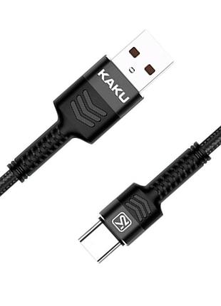 Usb кабель kaku ksc-297 usb - type-c 1m - black