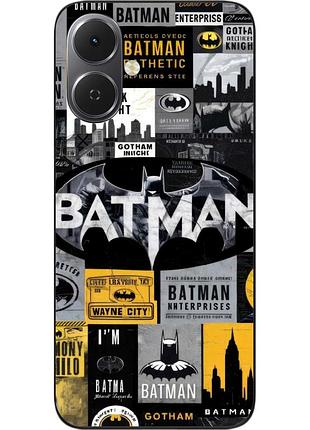 Чохол силіконовий epik для tecno spark go 2 (km4) з принтом batman