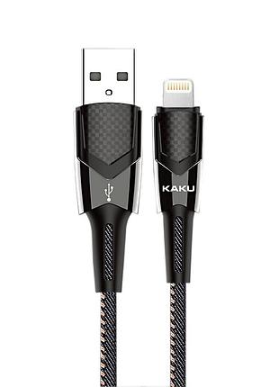 Usb кабель kaku ksc-192 usb - lightning 1.2m - black