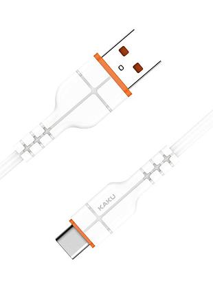 Usb кабель kaku ksc-301 usb - type-c 3m - white