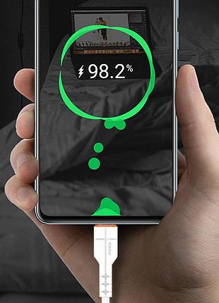 Usb кабель kaku ksc-301 usb - type-c 3m - white 3