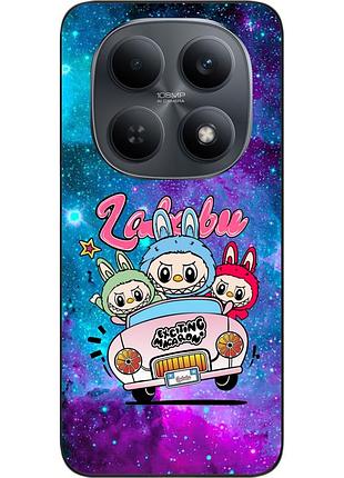 Силіконовий чохол epik для xiaomi redmi note 15 4g / 5g з принтом labubu космос