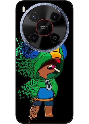Чохол силіконовий epik для zte nubia v70 max з принтом леон
