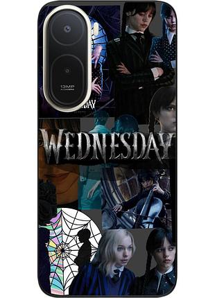 Чехол силиконовый epik для xiaomi redmi a7 pro с рисунком wednesday тайна