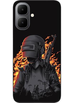 Силиконовый чехол epik для infinix smart 10 (x6725) с рисунком pubg