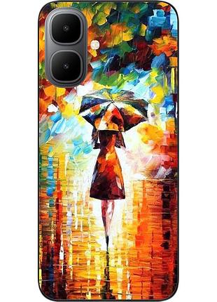 Силіконовий чохол epik для infinix smart 10 (x6725) з принтом прогулянка