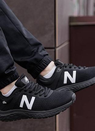 Мужские кроссовки new balance 680 черные повседневные летние кроссы нью беланс 680 модная обувь весна лето 44