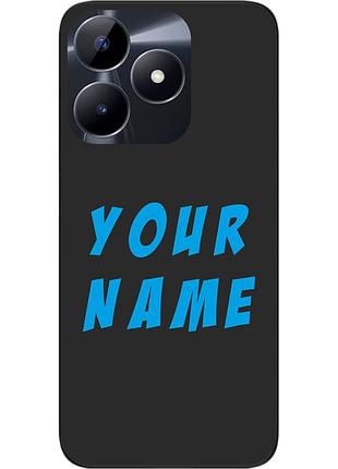Саме чохол epik для realme note 50 бампер із ім'ям друк на чохлі
