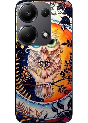 Силіконовий чохол epik для xiaomi redmi note 14s з принтом сова