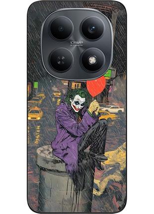 Силіконовий чохол epik для xiaomi redmi note 15 4g / 5g з принтом червона куля готема