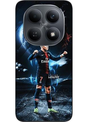 Силиконовый чехол epik для xiaomi redmi note 15 4g / 5g с рисунком мбаппе восхождение