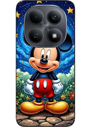 Чохол силіконовий epik для xiaomi redmi note 15 4g / 5g з зображенням міккі маус під зоряним небом