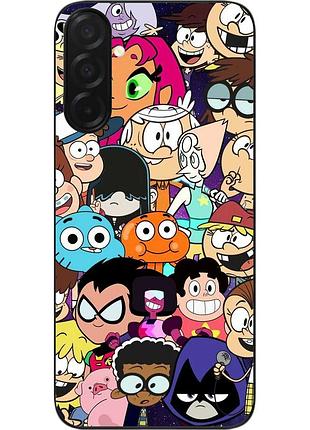 Чехол силиконовый epik для samsung galaxy a27 5g с принтом звёзды cartoon network