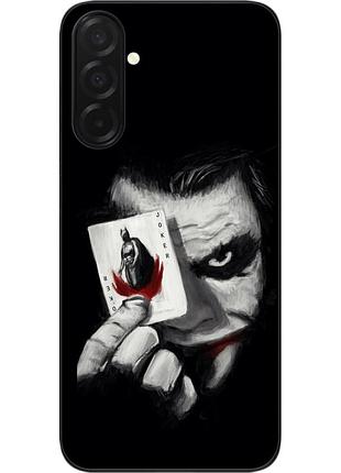 Силиконовый чехол epik для samsung galaxy a37 с принтом джокер с картой