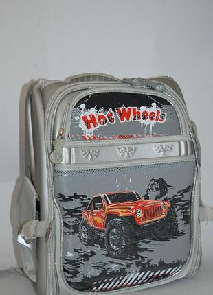 Рюкзак шкільний каркасний willy крутие тачки wl828