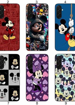 Силіконовий чохол мікі маус mickey mouse для samsung galaxy a37 діснеївська естетика