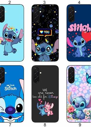 Силіконовий чохол stitch стіч для samsung galaxy a17 пустотливий принт і захист