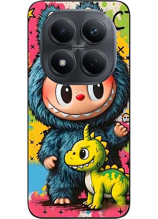 Силіконовий чохол epik для xiaomi redmi note 15 pro 4g з малюнком лабубу діно