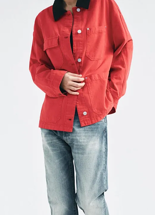 Куртка джинсовка zara 4