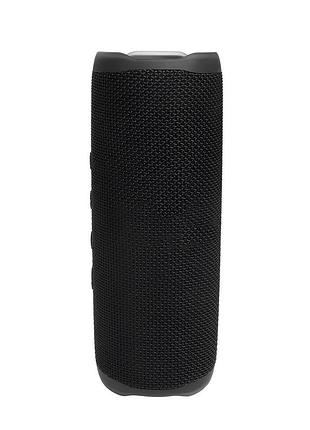 Портативная колонка flip 6 black — беспроводная акустическая система с мощным звуком, черная