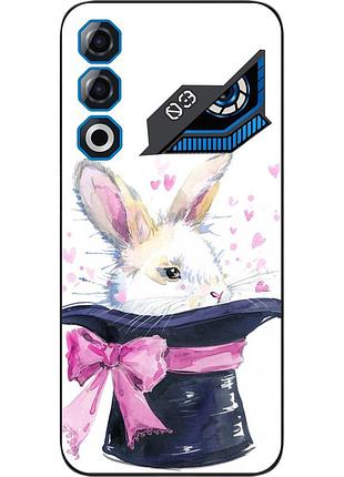 Чехол силиконовый epik для zte nubia neo 3 gt 5g с картинкой кролик