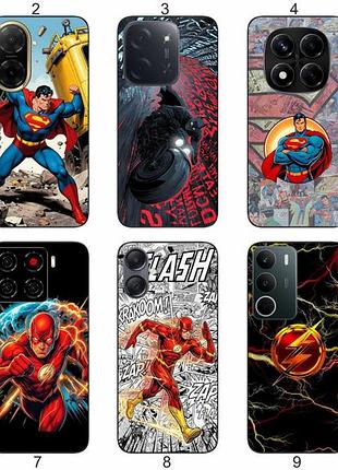Силиконовый чехол dc comics для samsung xiaomi iphone realme vivo zte oppo motorola nokia tecno infinix poco