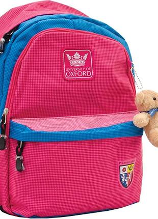 Рюкзак oxford 552994 х212 розовий 29.5*13*37см