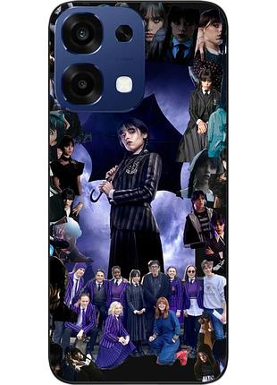 Чохол силіконовий epik для oppo a6 pro з картинкою wednesday академія