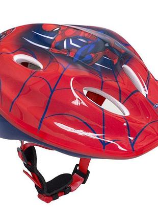 Дитячий велосипедний шолом захисний для хлопчика marvel spiderman, червоний