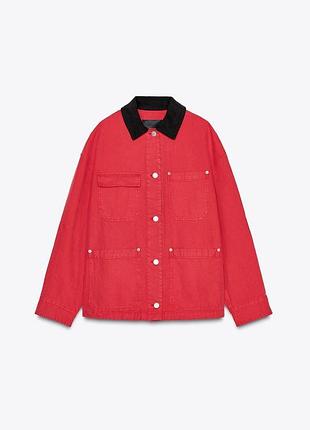 Куртка джинсовка zara 5